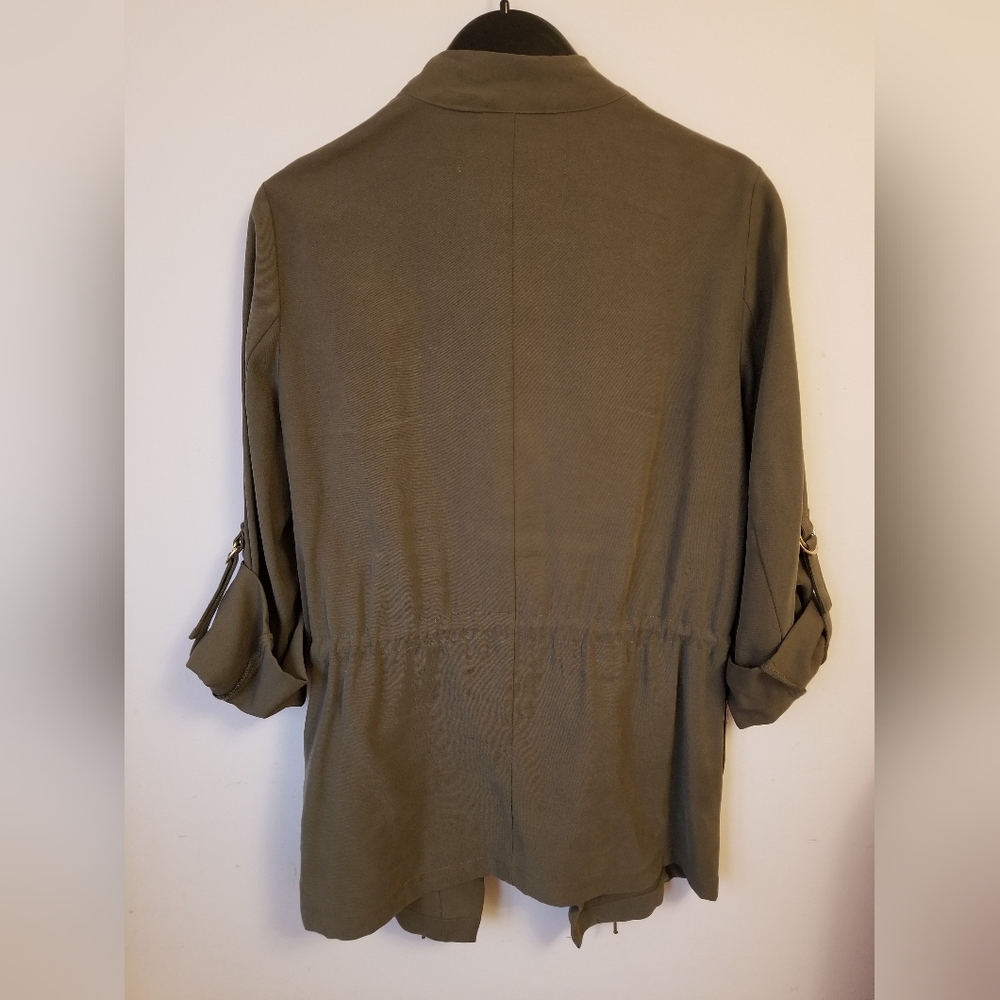 Zara Flowy Drawstring jacket - Picture 2 of 11
